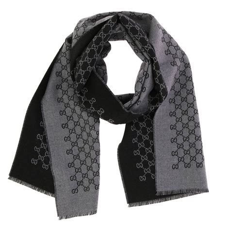 black gucci scarf men|conscious Gucci scarf.